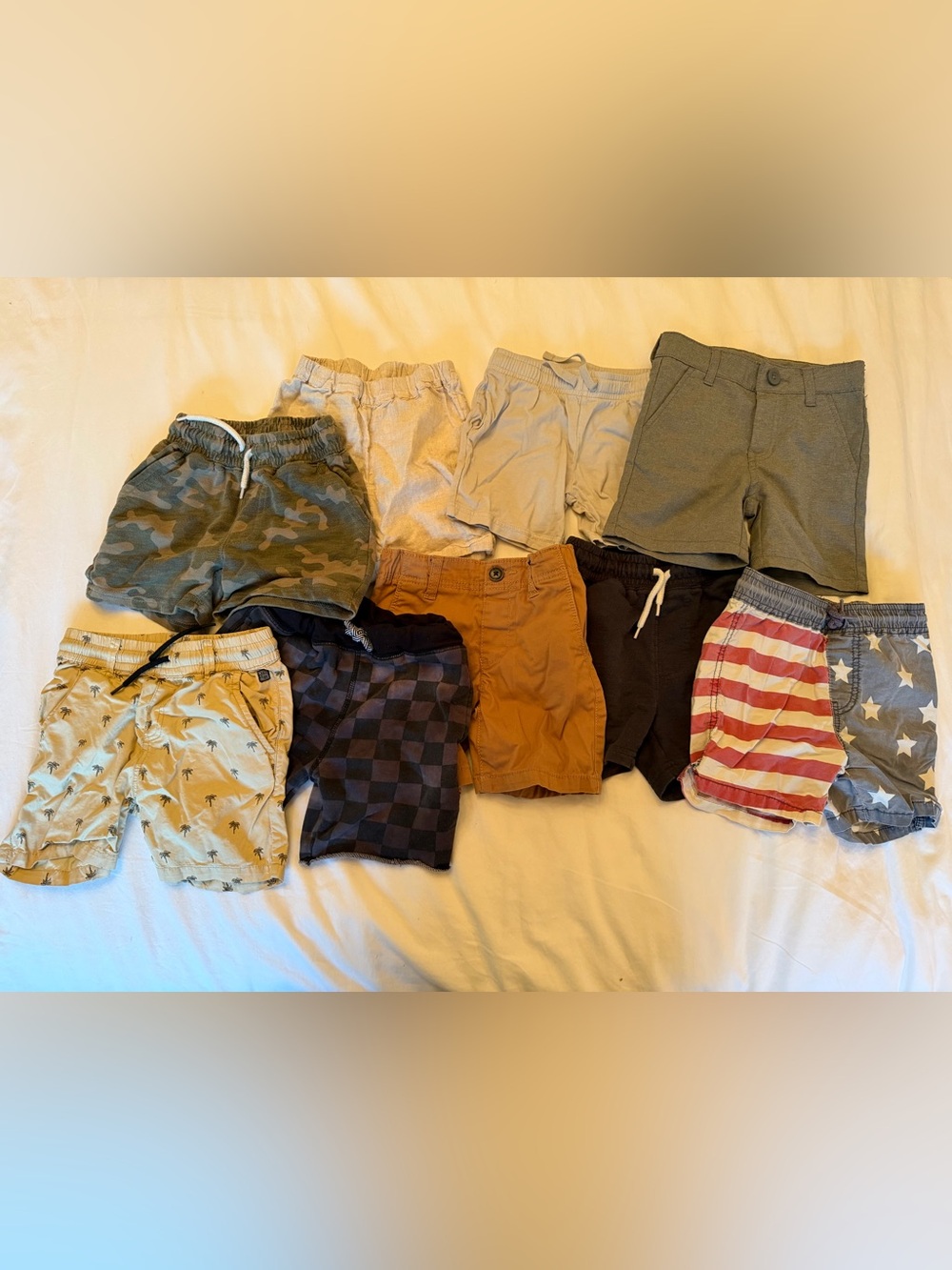 Boys Shorts, Bund Bundle of 9, size 3T
